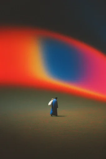 Ethereal Grain Dreamscapes style AI image example 2