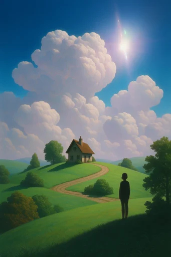 Ethereal Pastoral Dreamcore style AI image example 4