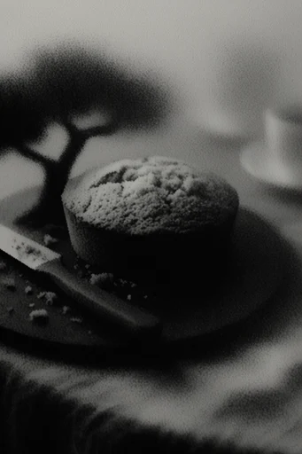 Ethereal Noir Pictorialism style reference image — stark silhouette