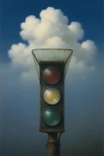 Celestial Surrealist Dichotomy style reference image — celestial dichotomy