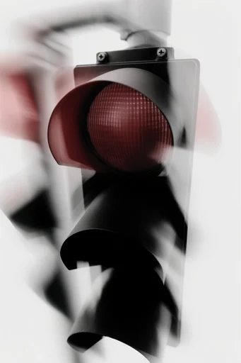 Kinetic Monochrome Avant-Garde style reference image — kinetic motion blur