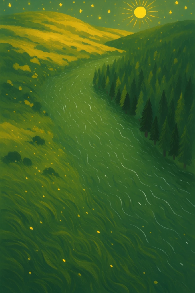 Luminous Nocturnal Whimsy style AI image example 2