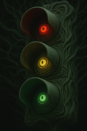 Surreal Verdant Biomorphism style reference image — biomorphic root structures