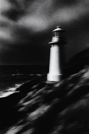 Gritty Kinetic Noir style reference image — stark chiaroscuro