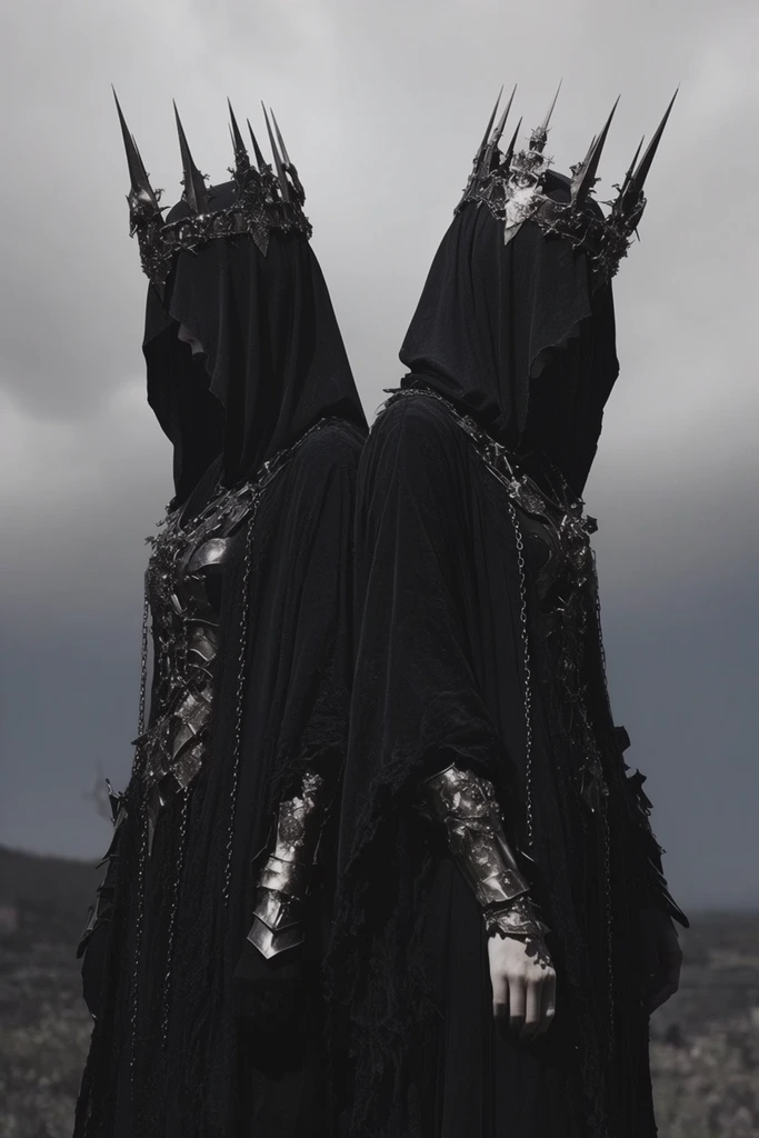 Liquid Gothic Sovereign style AI image example 2