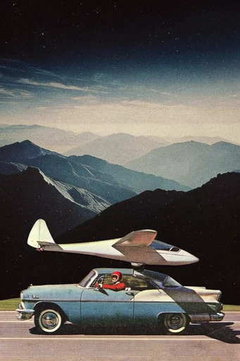 Nostalgic Cinematic Surrealism style reference image — cinematic analog film grain