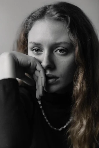 Raw Cinematic Noir style reference image — raw human emotion