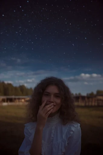Ethereal Nocturnal Nostalgia style reference image — soft-focus ethereal atmosphere