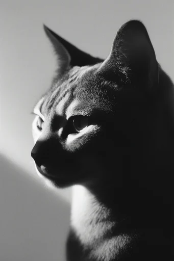 Cinematic Chiaroscuro Noir style reference image — film grain texture