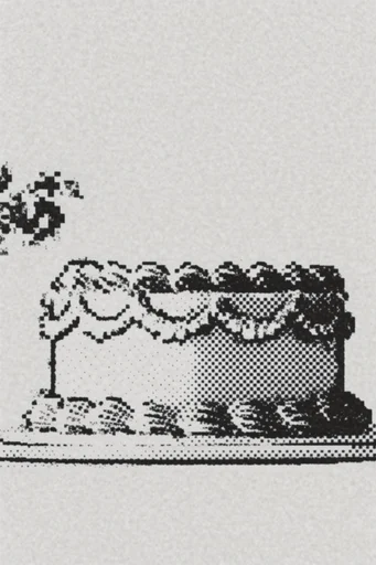 Raw Halftone Punk style reference image — vintage photocopy grain