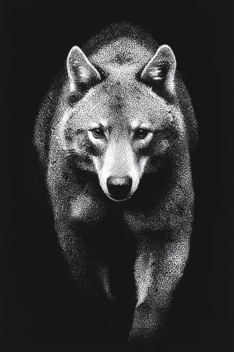 Gritty Chiaroscuro Noir style AI image example 3