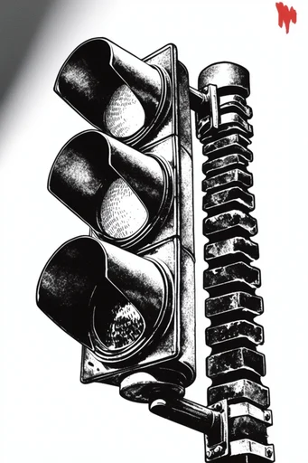 Gritty Xerox Punk style reference image — xerox photocopy texture