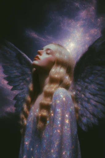 Ethereal Cosmic Luminescence style reference image — ethereal stardust