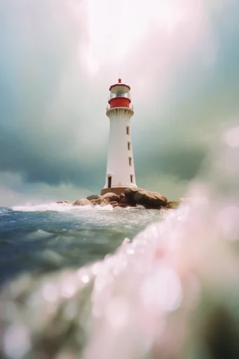 Ethereal Macro Dreamscape style reference image — soft diffused lighting