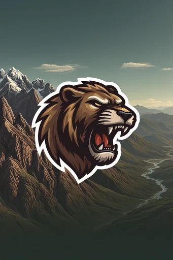 Bold Graphic Vectorism style reference image — high-contrast cel shading