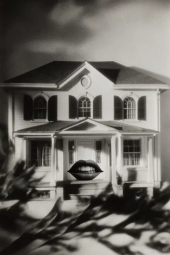 Cinematic Surreal Noir style reference image — analog film grain