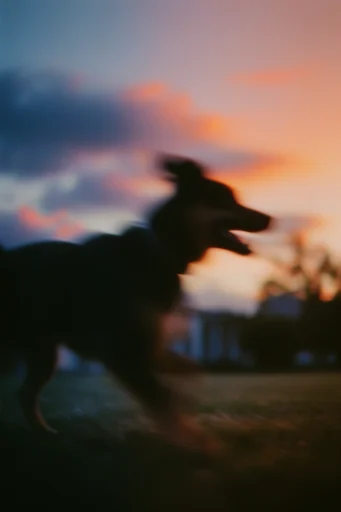 Ethereal Twilight Motion style reference image — ethereal silhouettes