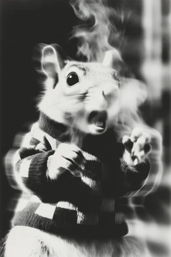 Spectral Kinetic Noir style AI image example 3