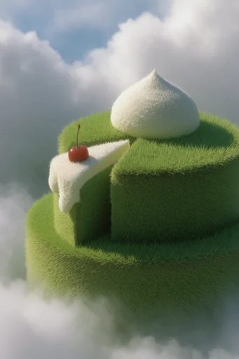 Minimalist Eco Surrealism style reference image — dreamcore