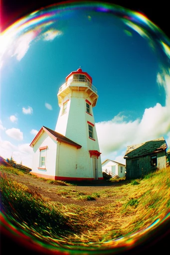 Dynamic Fisheye Summer style reference image — candid atmosphere
