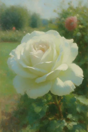 Romantic Pastoral Impressionism style reference image — romantic naturalism
