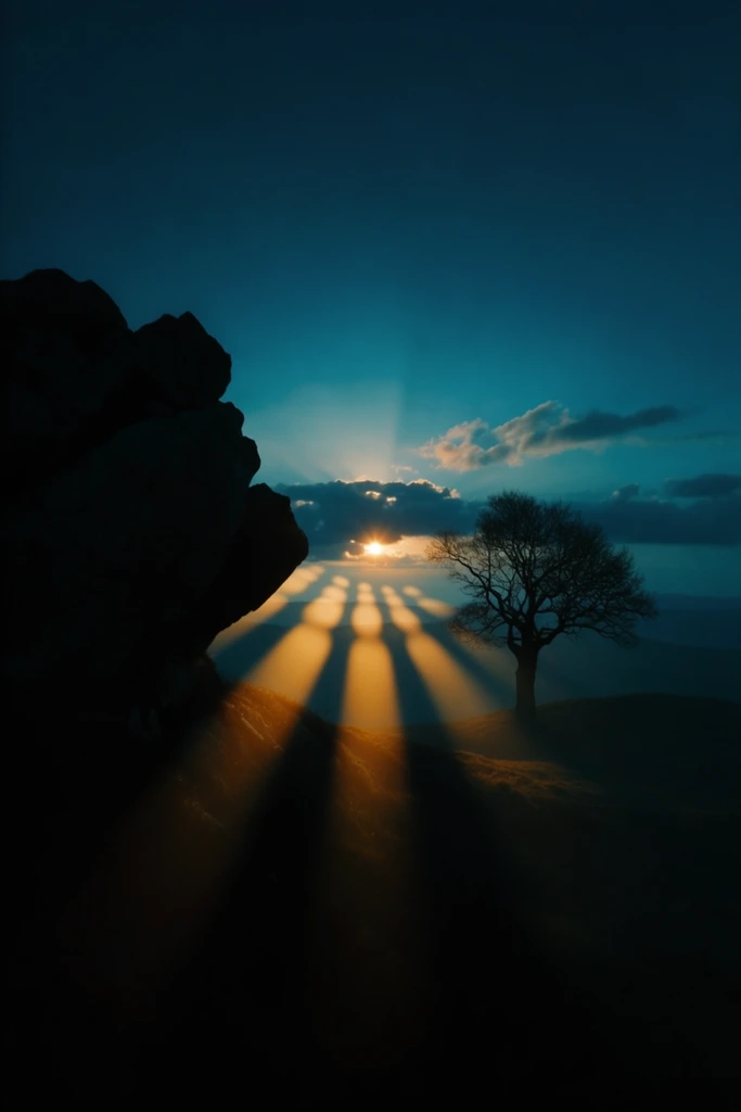 Cinematic Neo-Noir Chiaroscuro style AI image example 2