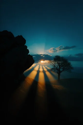 Cinematic Neo-Noir Chiaroscuro style AI image example 2