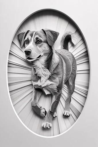 Fractured Monochrome Assemblage style reference image — surrealist assemblage