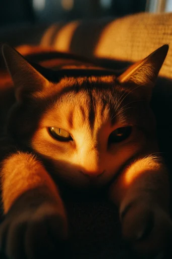 Amber Refracted Cinematic style reference image — cinematic lens flares