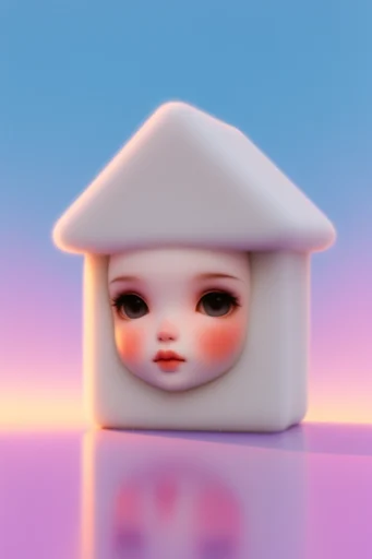 Luminous Porcelain Minimalism style reference image — minimalist composition
