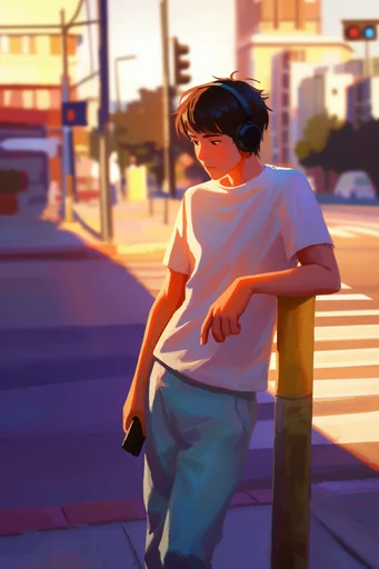 Vibrant Urban Impressionism moodboard — generate AI images in this style