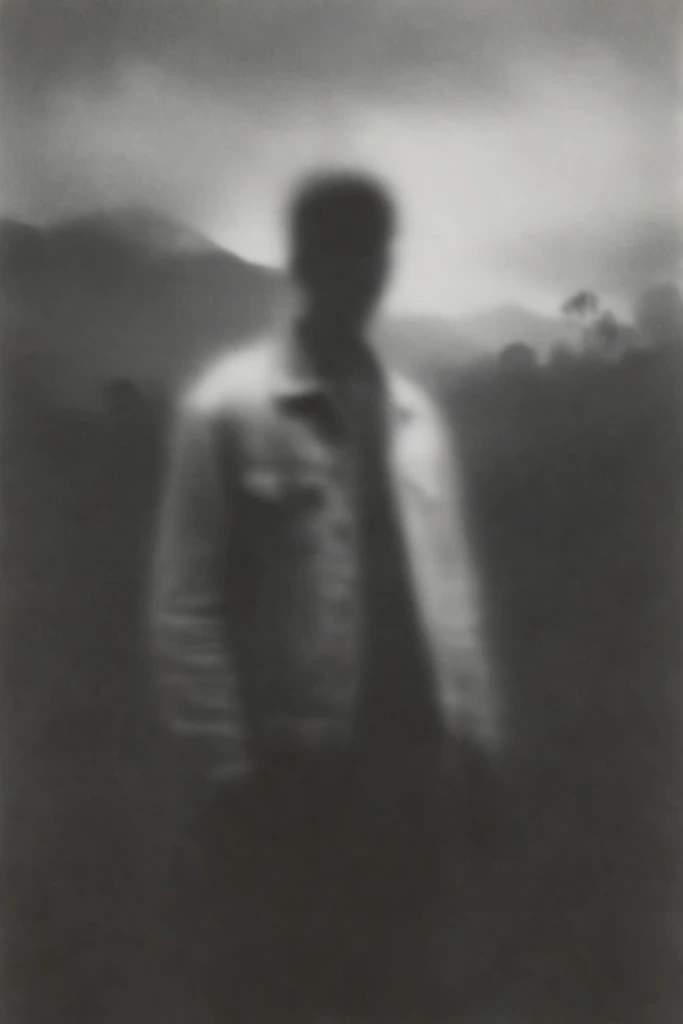 Ethereal Noir Pictorialism style AI image example 2