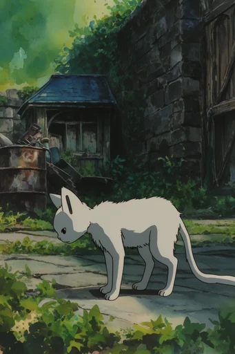 Melancholic Folklore Animation style reference image — atmospheric mist