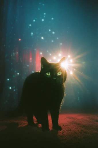 Cinematic Luminescent Nocturne style reference image — ethereal dreamcore