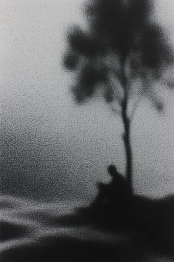 Ethereal Noir Grain style AI image example 2