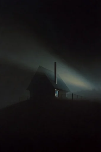 Cinematic Chiaroscuro Solitude style AI image example 4