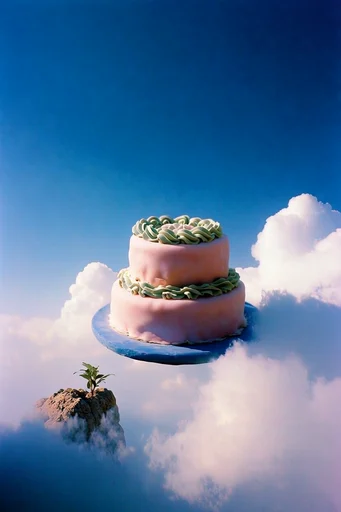 Minimalist Surrealist Dreamscapes style reference image — dreamlike atmosphere