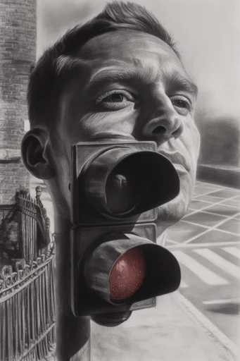 Academic Chiaroscuro Realism style reference image — chiaroscuro lighting