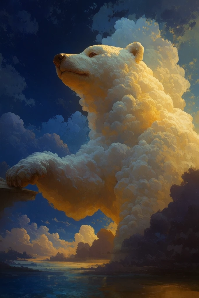 Luminous Twilight Storybook style AI image example 3