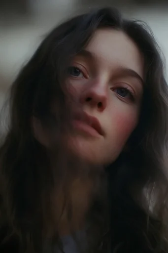 Distorted Cinematic Realism style reference image — chromatic aberration