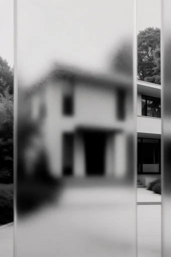Ethereal Monochrome Motion style reference image — cinematic film grain