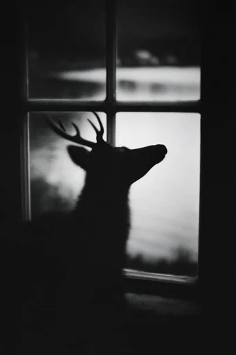 Stark Monochromatic Liminality style AI image example 3