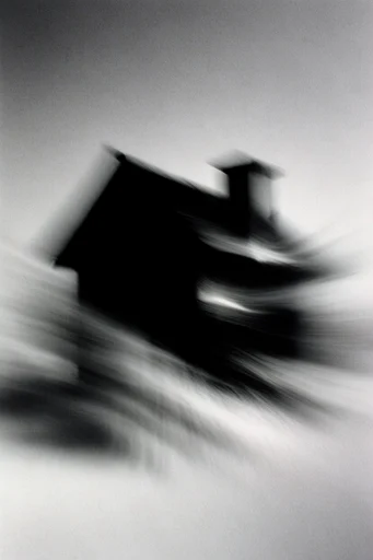 Ethereal Kinetic Monochrome style reference image — long exposure
