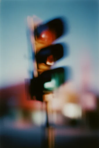 Nocturnal Kinetic Nostalgia style reference image — analog film grain