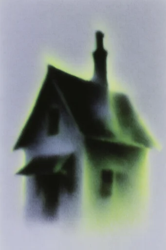Spectral Acid Noir style reference image — chromatic aberration