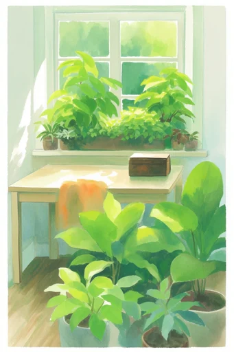 Luminous Impressionist Solitude style reference image — warm pastel palette