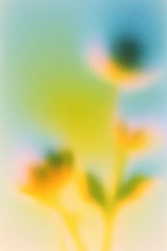 Luminous Grainy Etherealism style reference image — minimalist surrealism