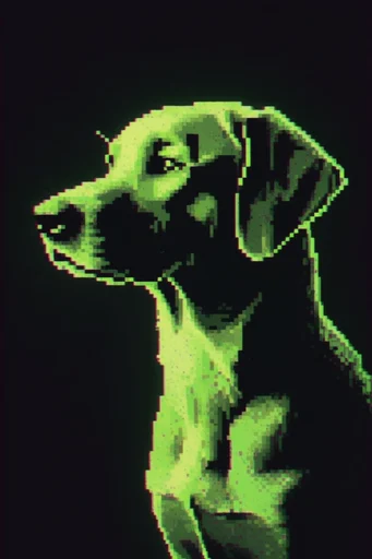 Neon Retro Pixel-Cosmos style reference image — 16-bit graphics