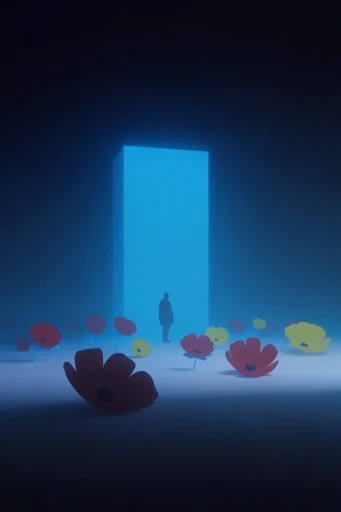 Monolithic Cosmic Mysticism style reference image — cinematic scale