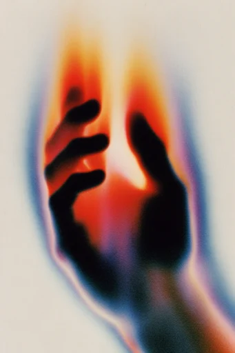 Thermal Aura Surrealism style reference image — glowing aura